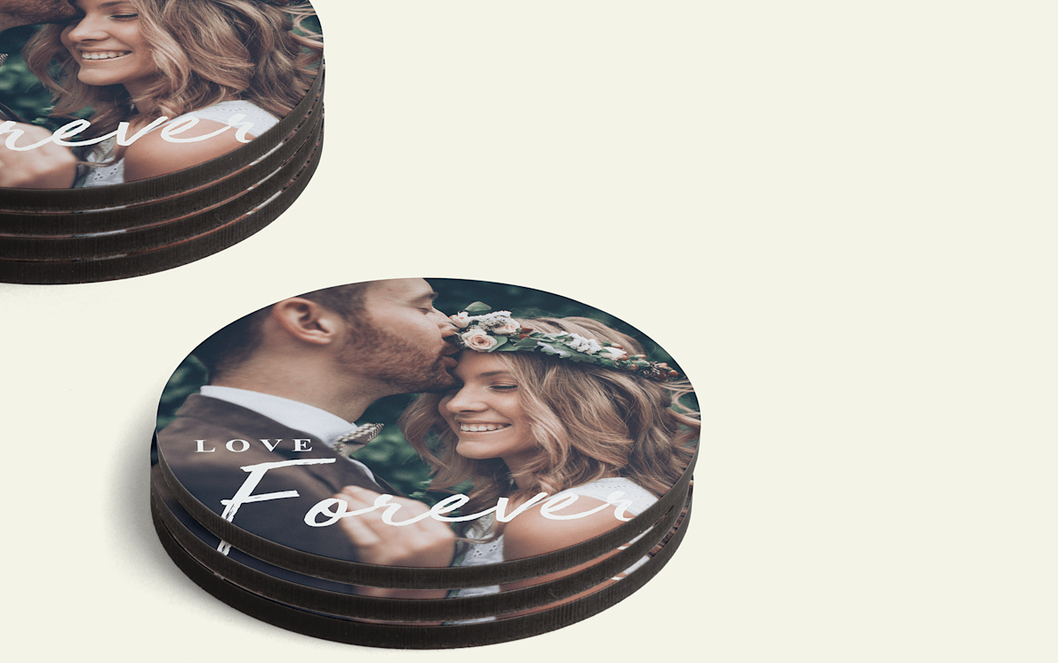 Photo coasters