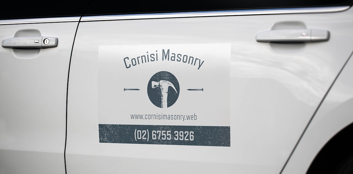 Custom car door stickers