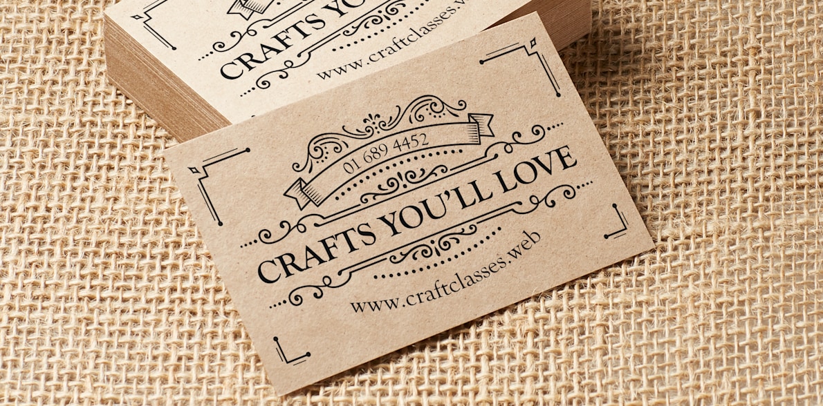 Kraft Business Cards 5