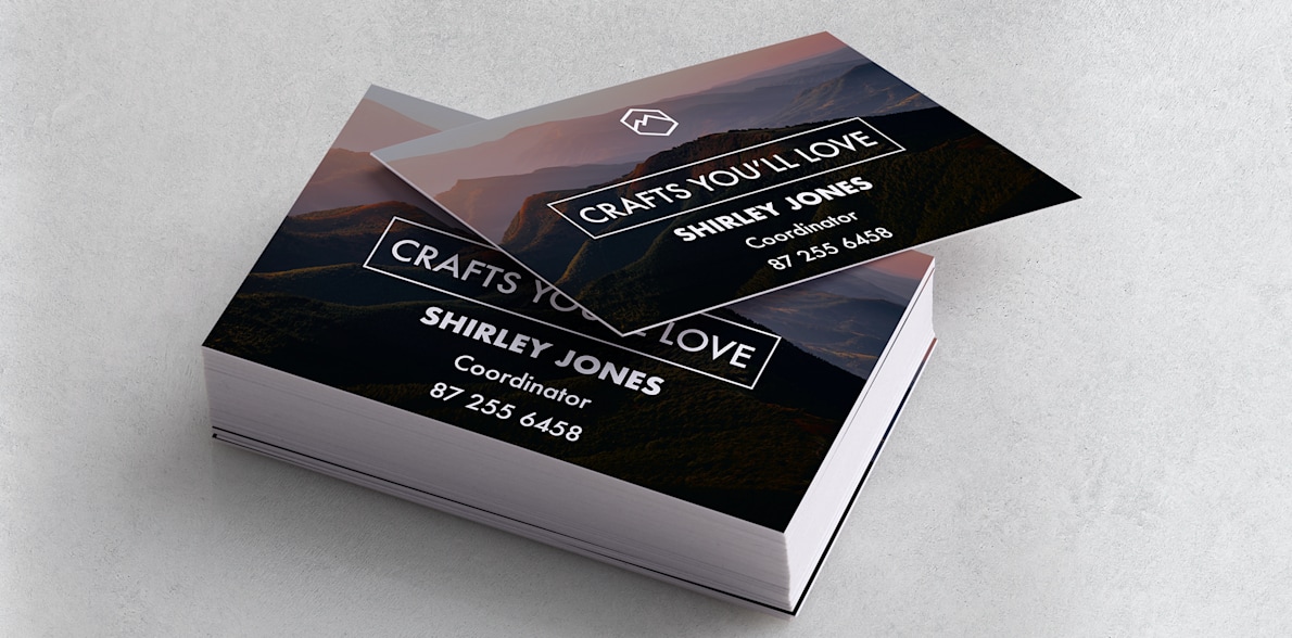 Custom　business　business　card　standard　VistaPrint　cards,　printing