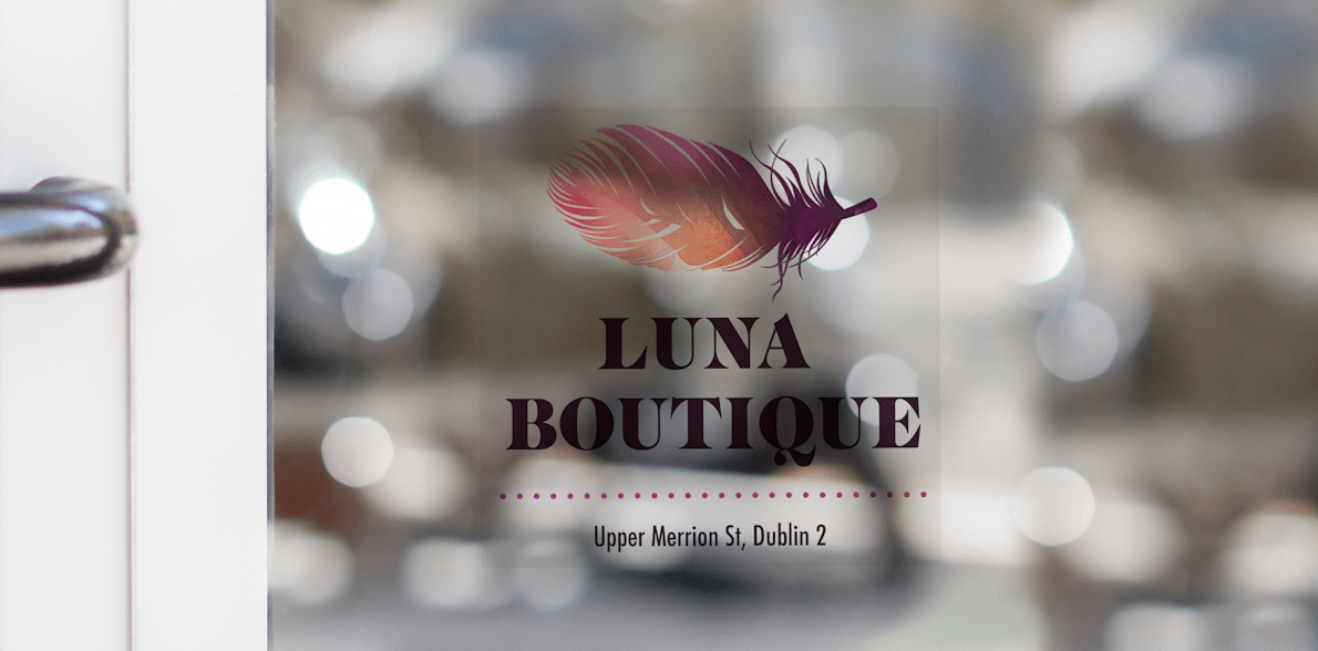 Window on sale decal custom