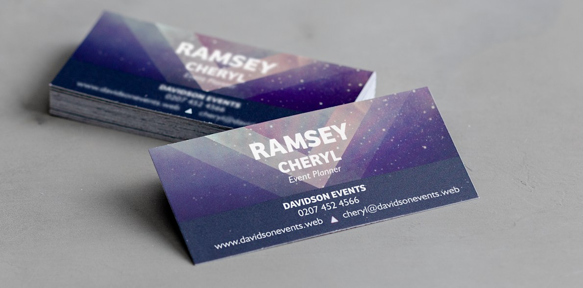 Small & Slim Business Cards Vistaprint UK