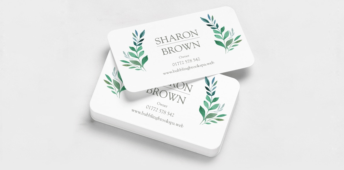 Rounded Corner Business Cards 2