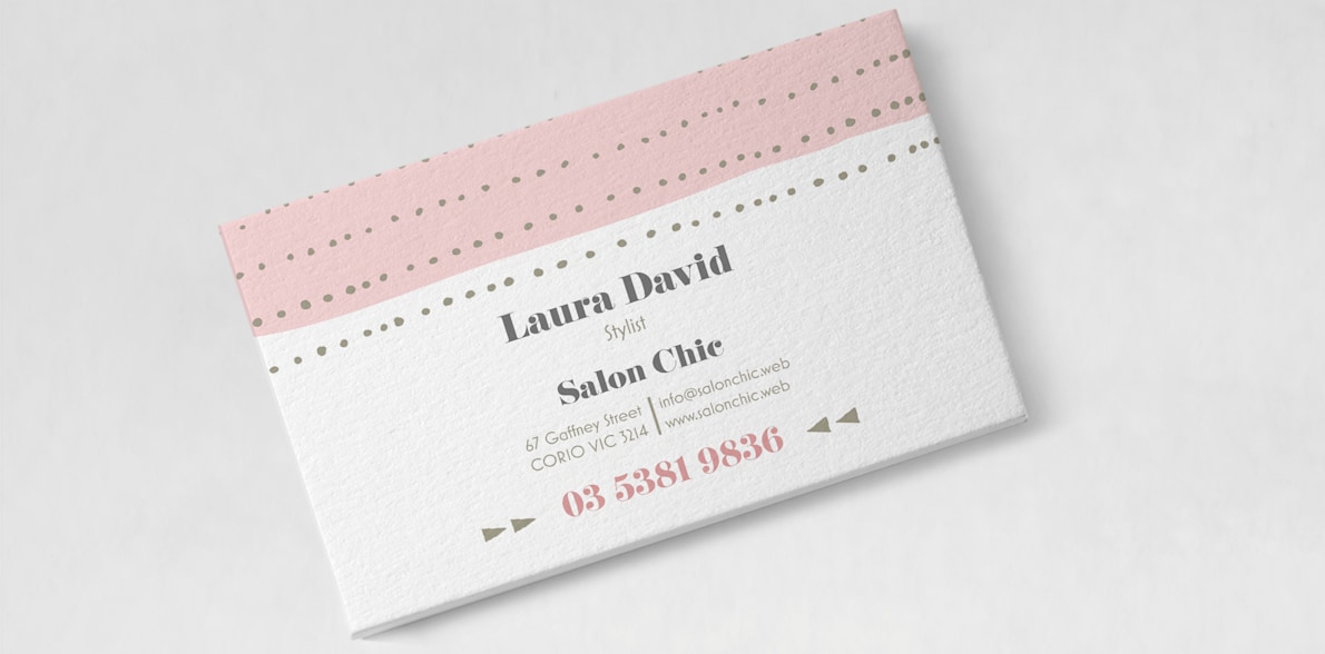 Natural Uncoated Business Cards 2