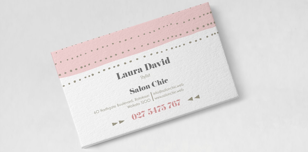 Natural Uncoated Business Cards 2