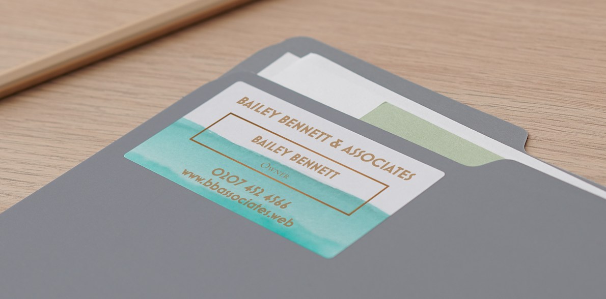 Card stickers top