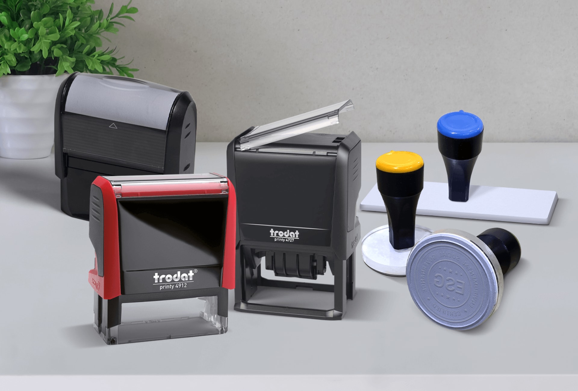 Custom Stamps | Online Stamp Maker | Company Stamp Designs | VistaPrint