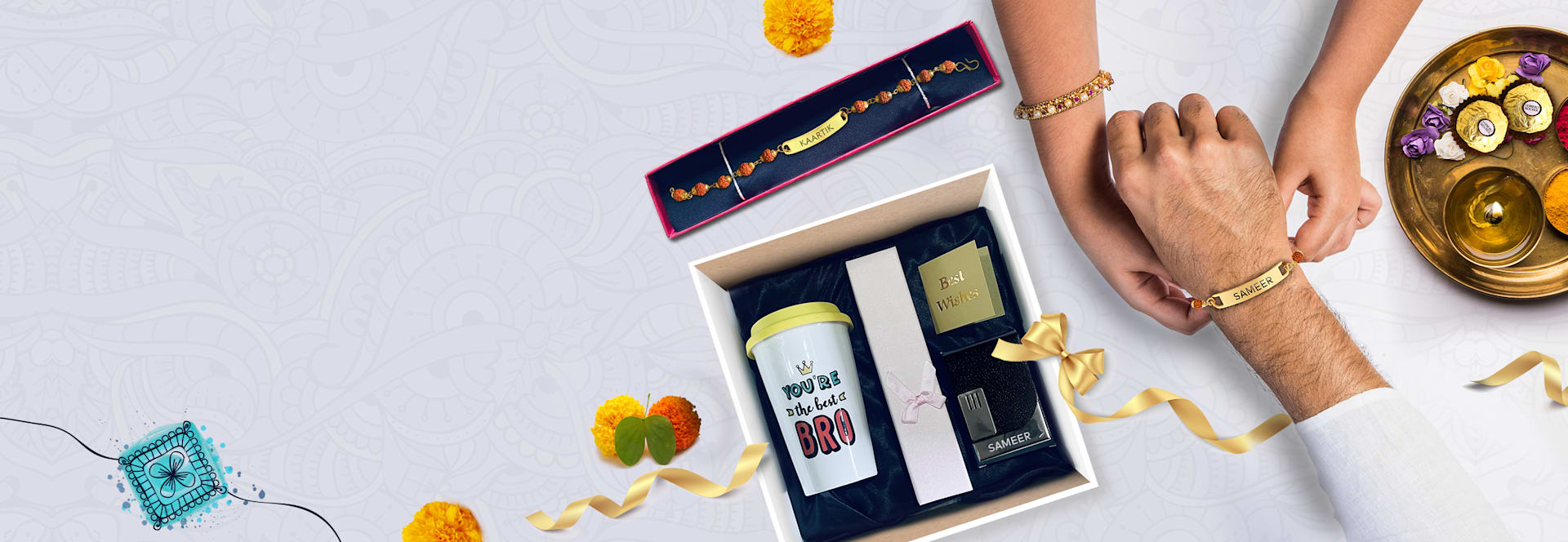 Rakhi Gift Hamper > Desktop marquee