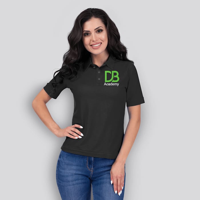 Women's Embroidered Polo T-Shirts | No Minimum Quantity | Upload your Design or choose a template | 2XL