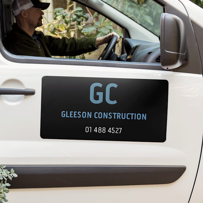 Magnetic Van Signs Custom Car Door Magnets Vistaprint