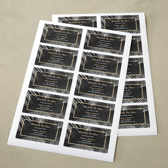 Biglietti Da Visita Adesivi Creazione E Stampa Vistaprint