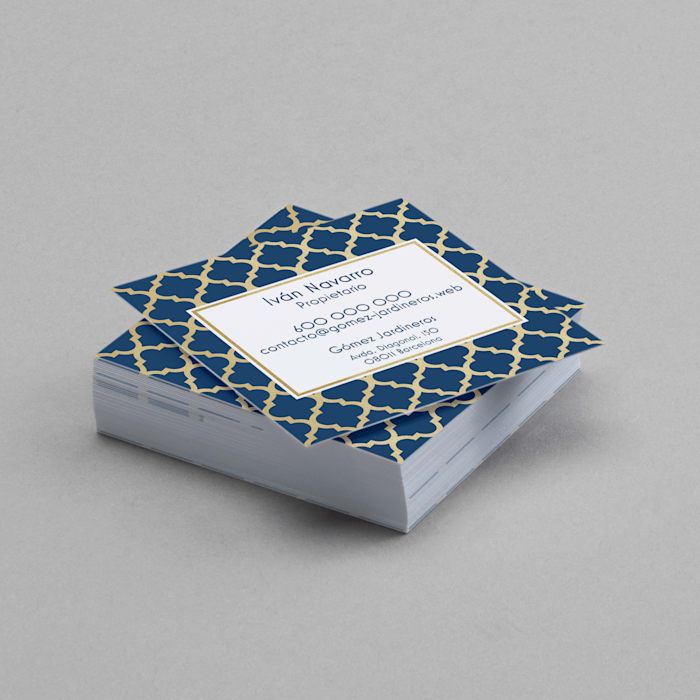 Tarjetas De Vista Cuadradas De 65 X 65 Mm Vistaprint
