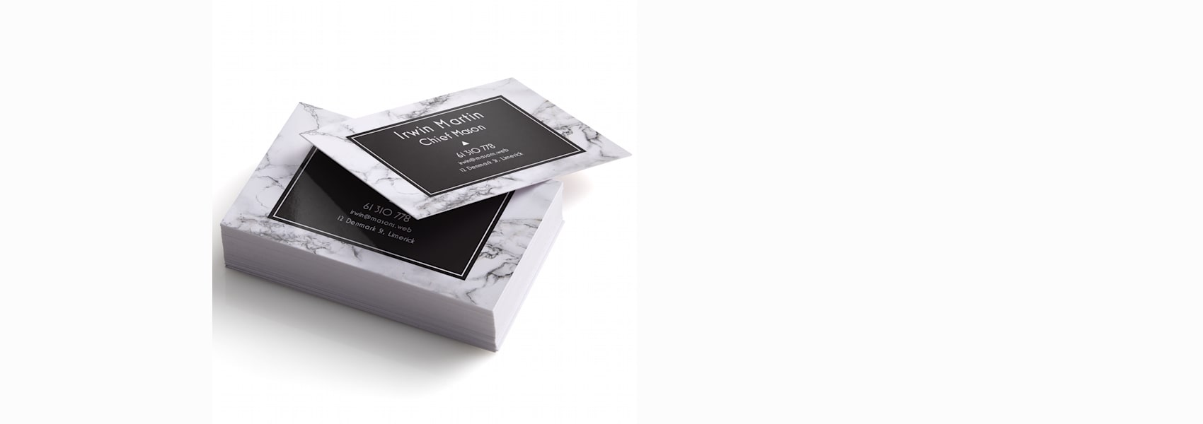 personalised glossy business cards vistaprint