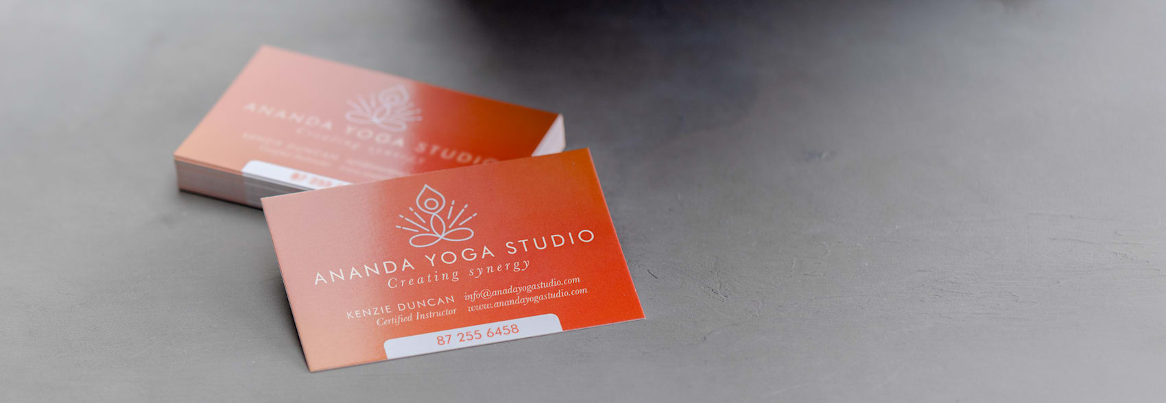 Personalised Glossy Business Cards Vistaprint