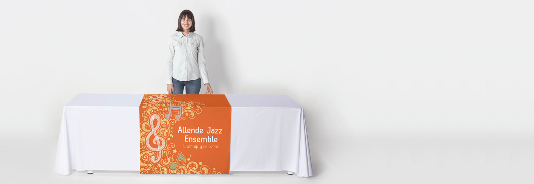 Custom Table Runners, Personalised Table Runner Vistaprint