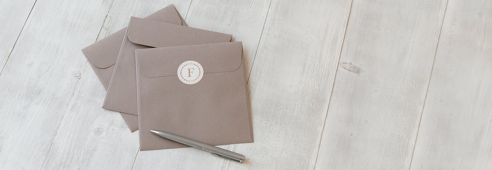 Personalised envelope seals & stickers Vistaprint