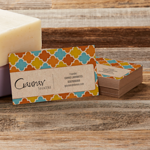Kraft Visiting Cards > Overview Image