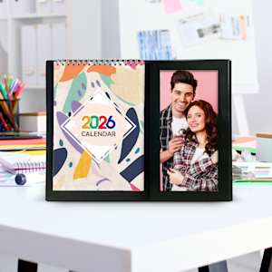 Photo Frame with Desk Calendar > Overview image