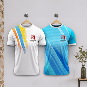 Sports Jersey Round Neck T-Shirts > Overview Image