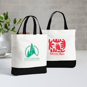 Two Tone Tote Bags