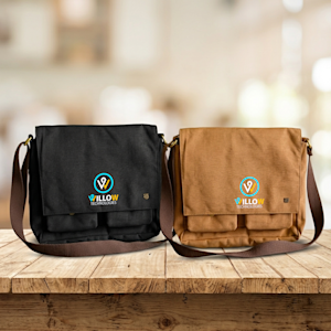 Cotton Canvas Messanger Bags > Overview Image