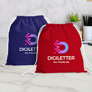 Drawstring Backpack, Custom String Bag & Cotton Drawstring Bag