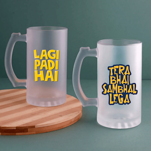 Frosted Beer Mugs