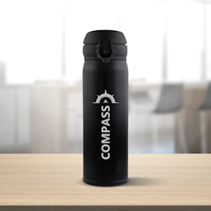 Insulated Black Bottle 350 ml