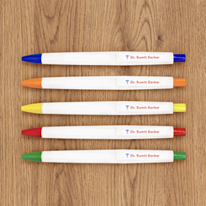 White Opaque Mix Color Pens >Overview Tab