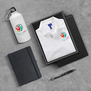 Employee Welcome Kit (Polo T-Shirt, Water Bottle, Dairy, Pen) 