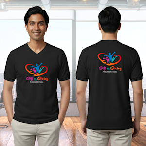 V-Neck Half-Sleeve T-Shirt > Overview  Image