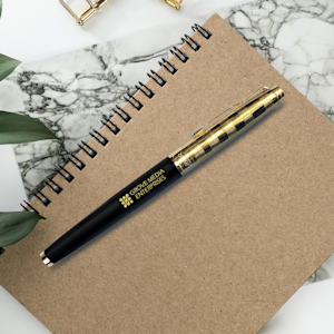 Aster Deluxe Black & Gold GT Ball Pen > TAB Overview Image