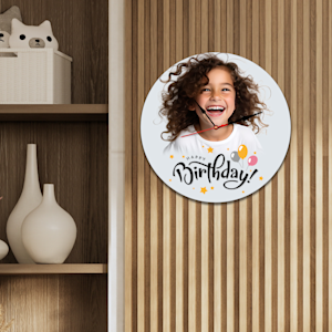 Personalized Wall Clock > Overview Image