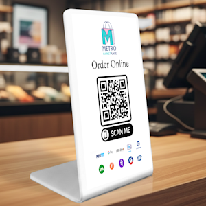 QR Code Standee > Overview Image