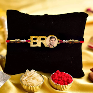 Personalised Bro Photo Rakhi > Overview Image