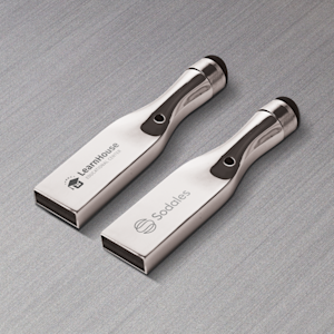Silver Bat Shape Metal USB Pen Drive 32 GB > Overview image