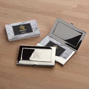 Engraved Metal Visiting Card Holders