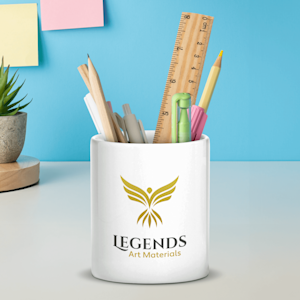 Personalised Ceramic Pen Stand > Overview Image