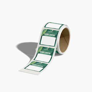 Etiketten auf Multi-Rolle