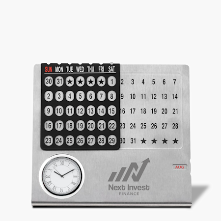 IN NVHP V2 > Product Tile > Perpetual Desk Calendar with Clock > Img