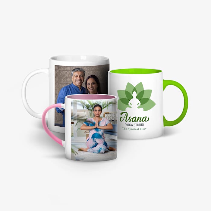 Personalised ceramic coffee mugs