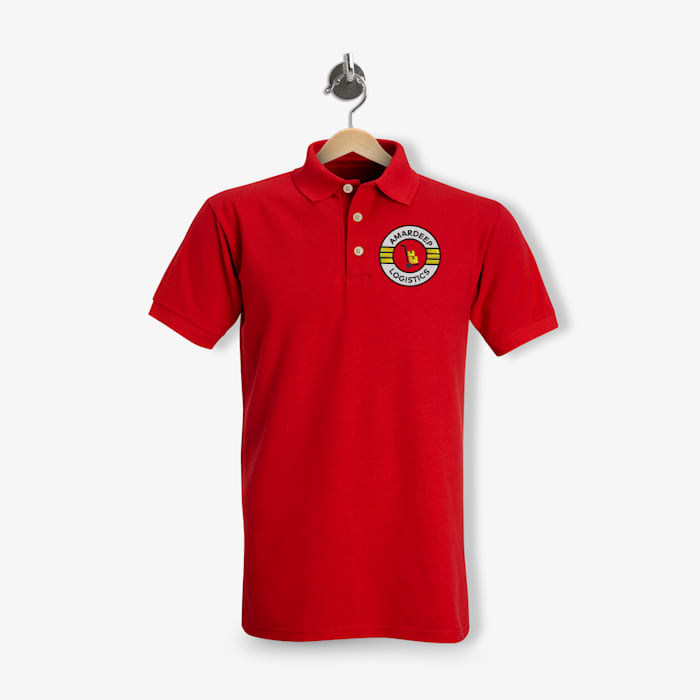 Custom branded polo T-shirts