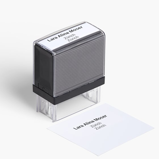 Selbstfärbende Stempel