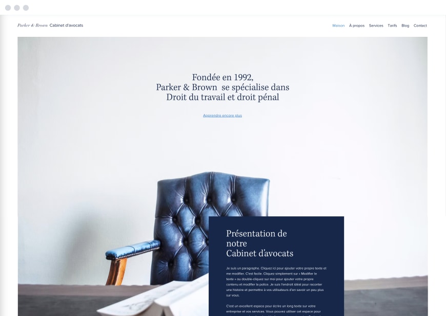 Exemple 9 d’un graphisme de site web populaire pour ordinateur et mobile.