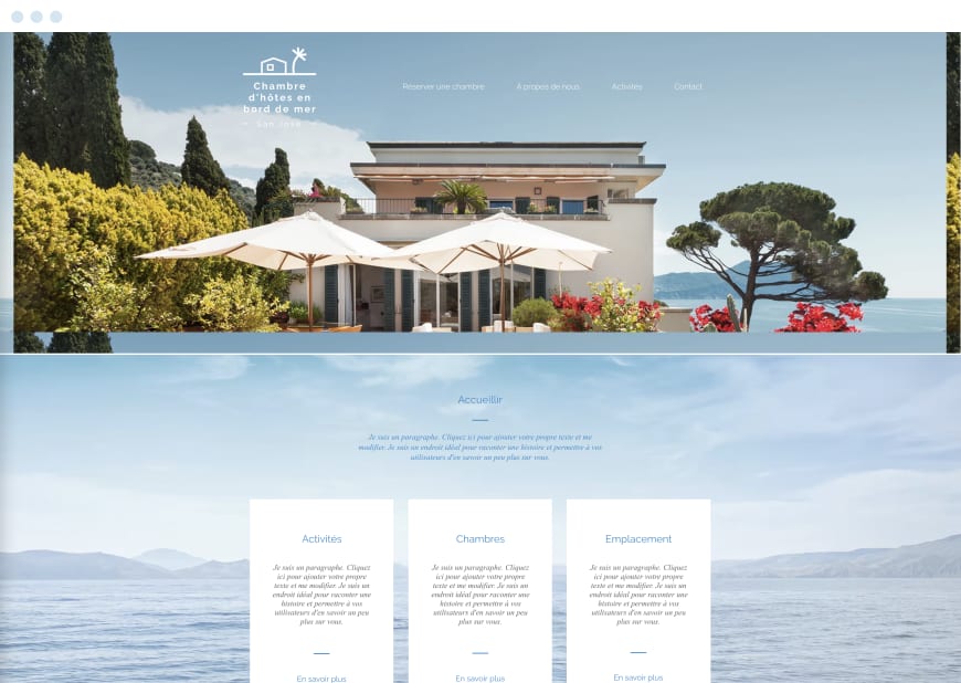 Exemple 8 d’un graphisme de site web populaire pour ordinateur et mobile.