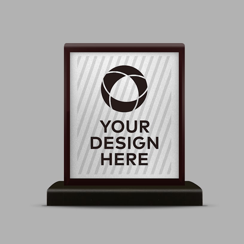 Wooden Award Memento 