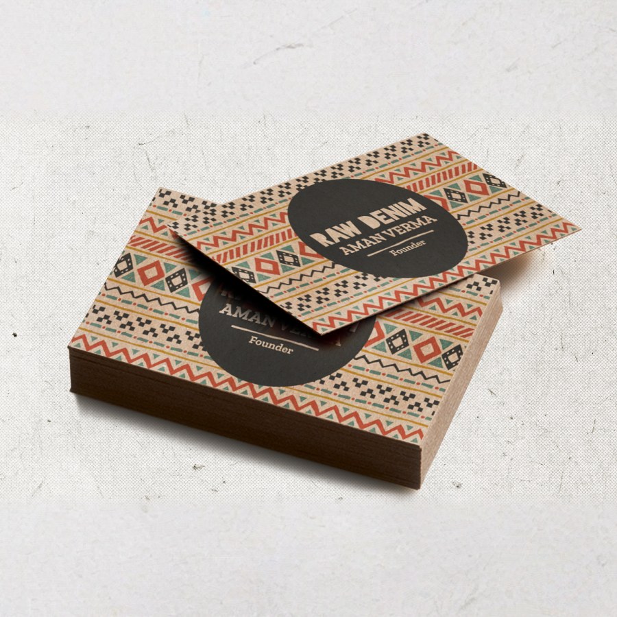 Kraft Visiting Cards > Hero img2