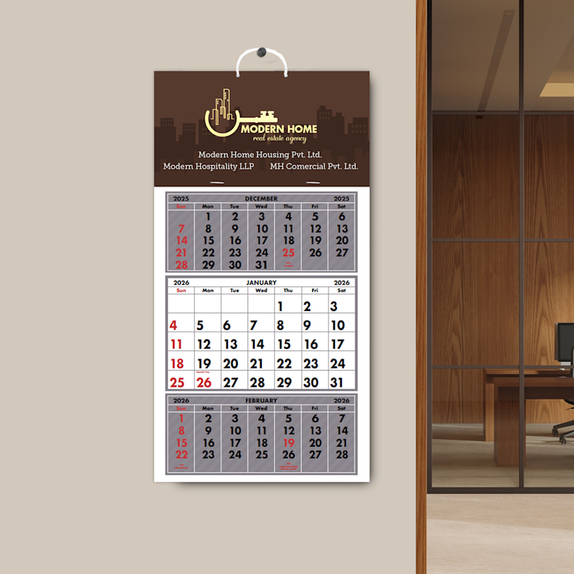 Utility Wall Calendars > Hero img1