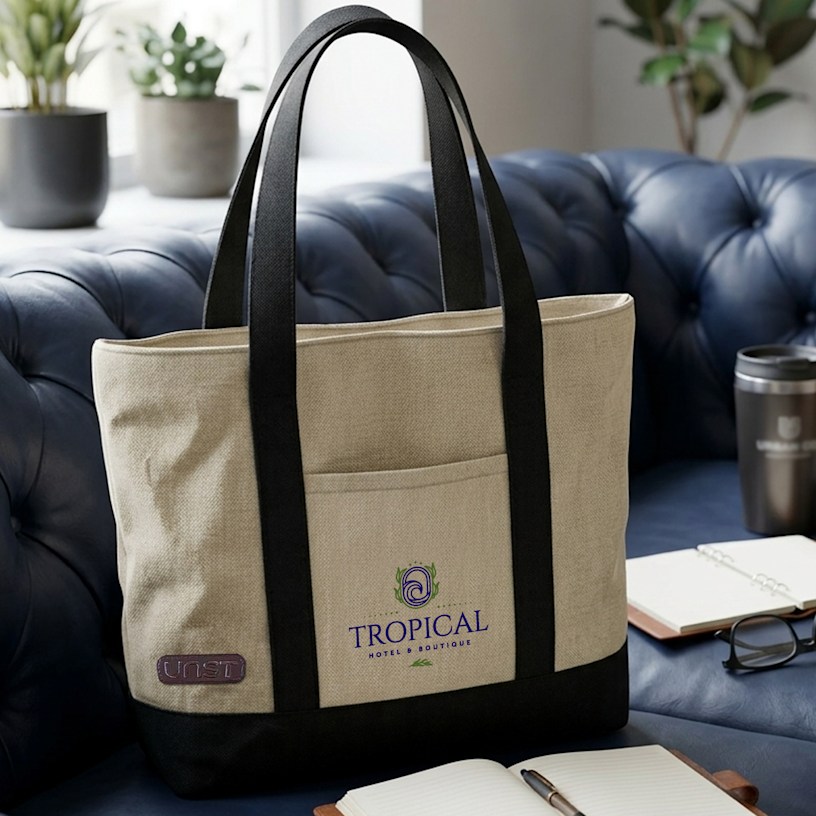 Canvas Laptop Tote Bags >Hero Img 01