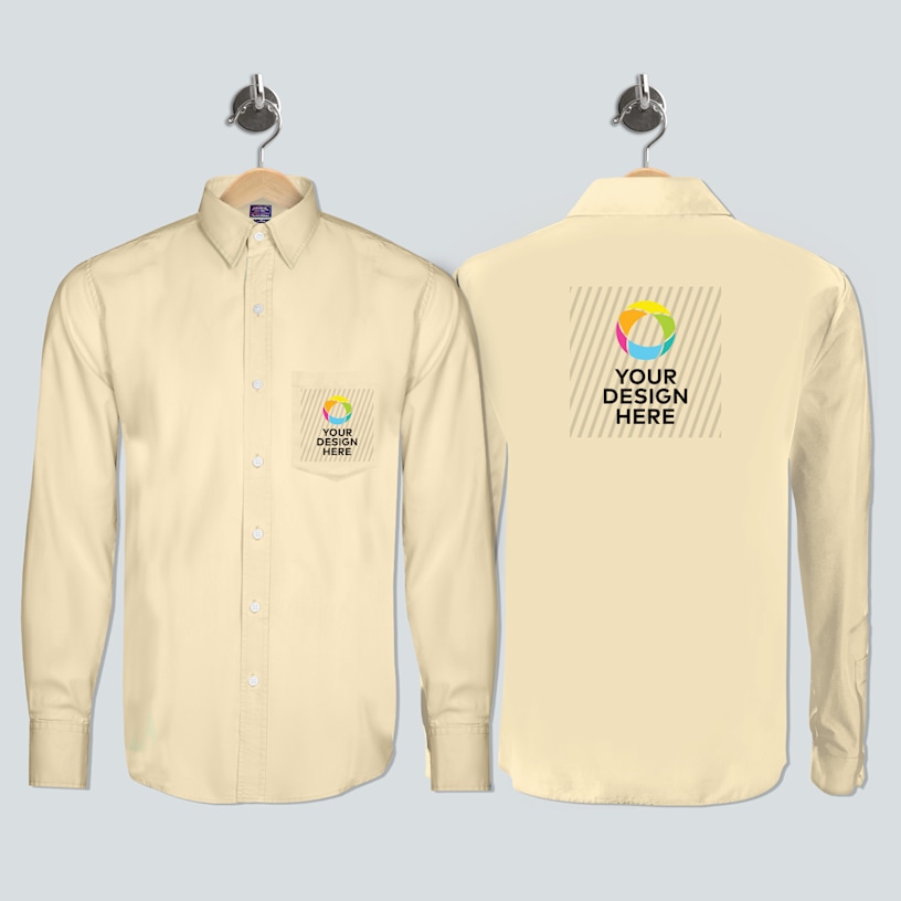 ARROW Easy Care Oxford Dress Shirts >Hero Image 7